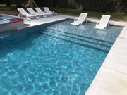 Beach Entry 14 Fiberglass Pool