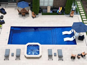 Beach Entry 16 Fiberglass Pool