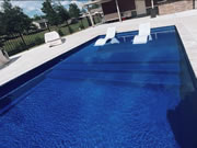 Beach Entry 16 Fiberglass Pool