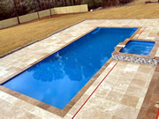 Beach Entry 16 Fiberglass Pool