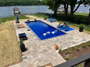 Beach Entry 16 Fiberglass Pool