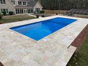 Beach Entry 16 Fiberglass Pool