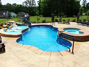 Moroccan Fiberglass Pool